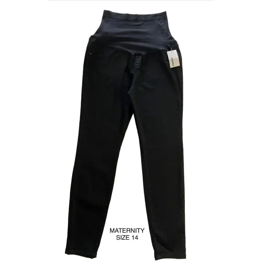 Maternity Sonoma SIZE 14 Goods For Life®
Over-The-Belly Black Jeggings